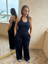 Load image into Gallery viewer, Tennessee Navy Halter Neck Top
