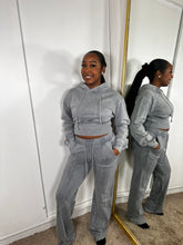 Load image into Gallery viewer, Grey - Jasmyn Compression tracksuit

