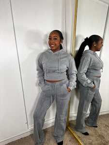Grey - Jasmyn Compression tracksuit