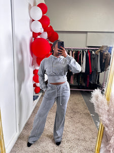 Grey - Jasmyn Compression tracksuit
