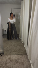 Load and play video in Gallery viewer, Wide leg corduroy trousers
