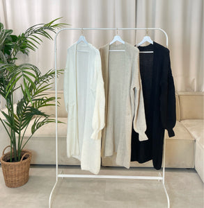 Long Knit Cardigan - All Colours